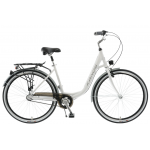 Mestský bicykel 28" Kands Opera Nexus 3-prevodový bielo-čierny matný hliníkový 17" 